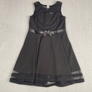 Calvin Klein Dress Teens Size 16 Black Evening Party/Easter Sleeveless